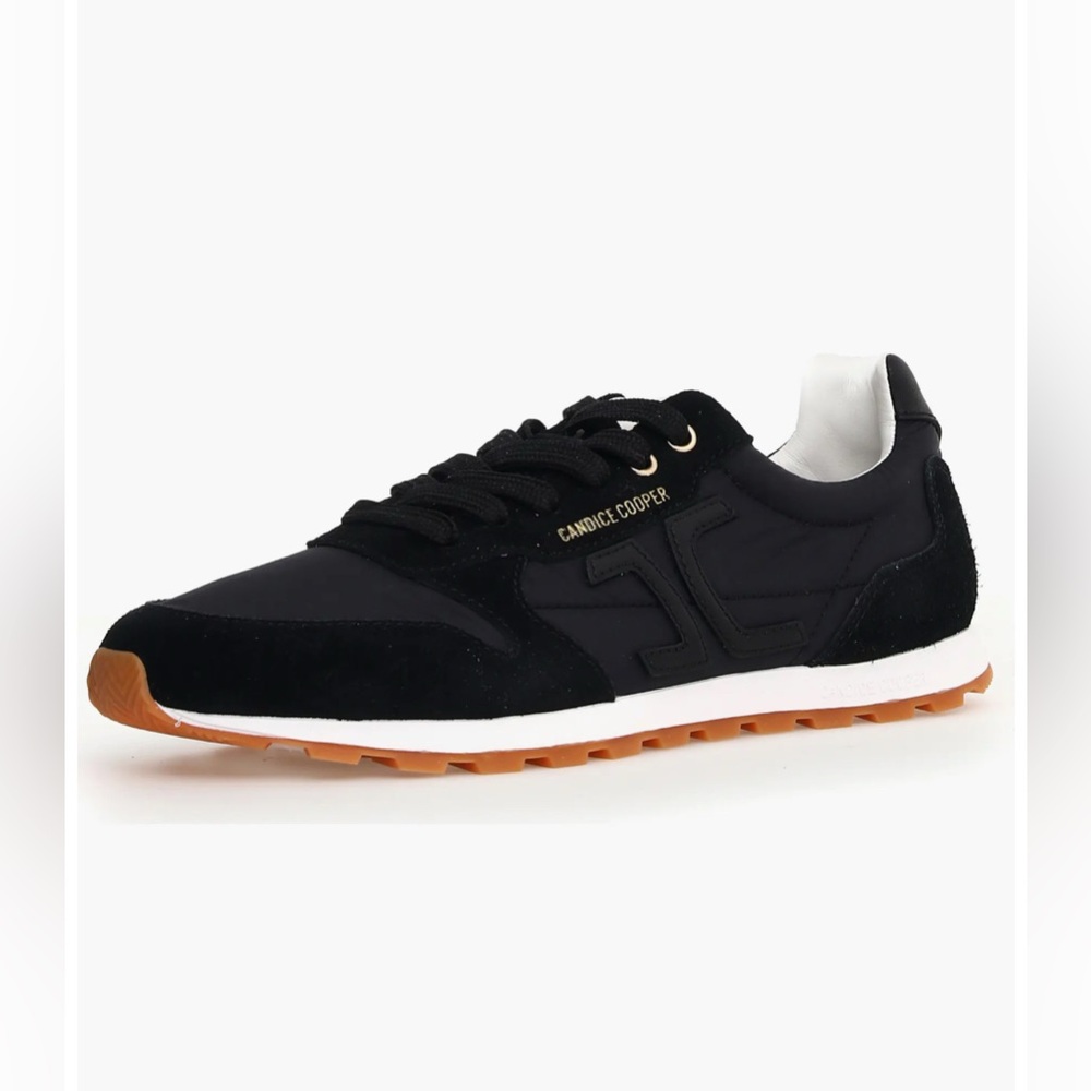 NWT Candice Cooper Plume 3 Sneaker in Black - Picture 3 of 14